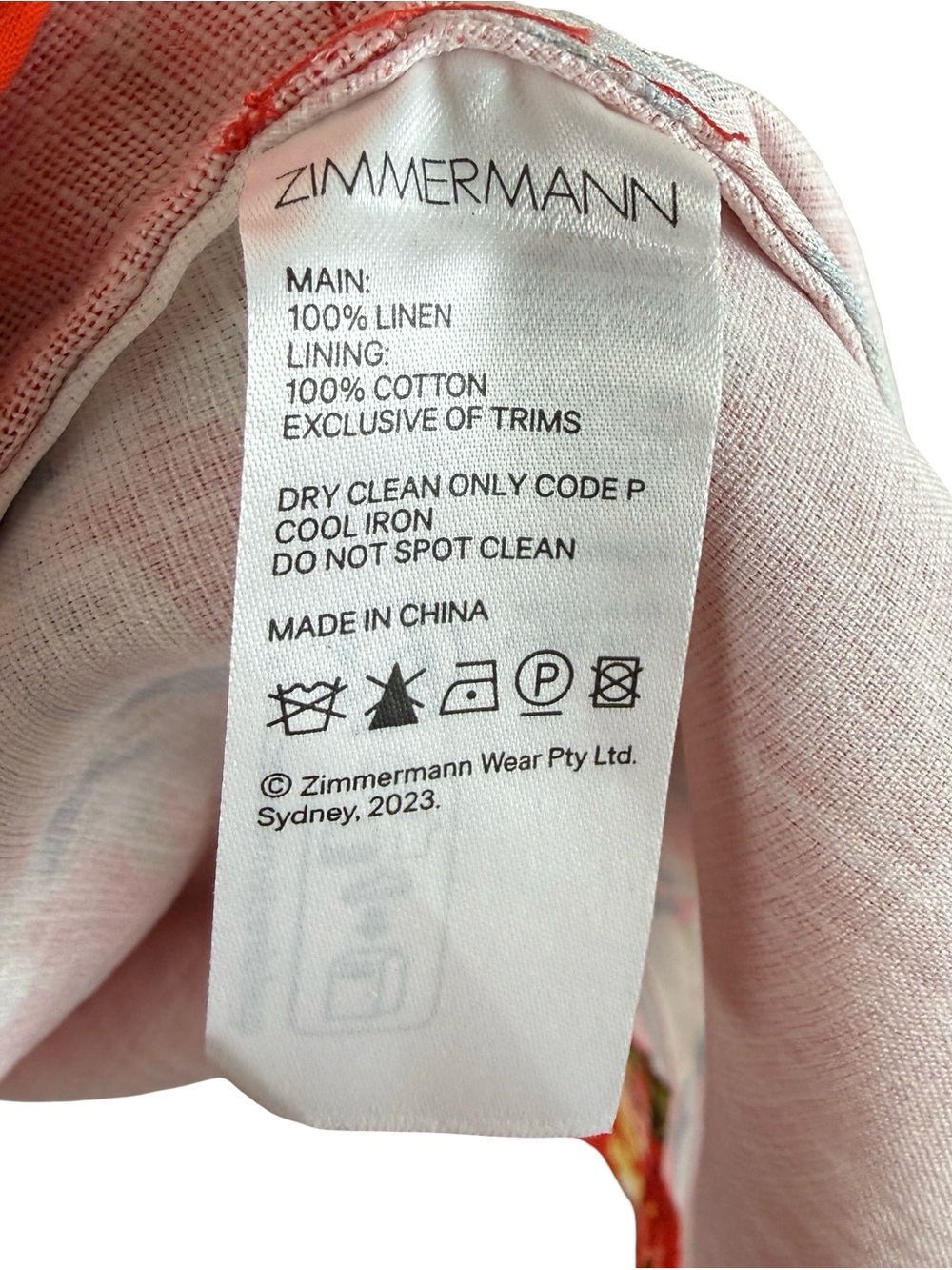 ZIMMERMANN ALIGHT FLORAL-PRINT LINEN MINI DRESS Size 0 - Picture 8 of 12